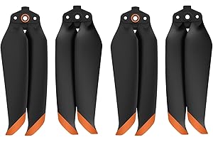 HYGJ Tmom Air 2S elica silenziosa elica pieghevole 7238F per DJI Mavic Air 2/Air 2S Drone accessori (arancione 4 pezzi)