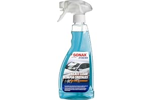 SONAX XTREME Fönsterklar – Pure Water Technology (500 ml) glasrengöring för att avlägsna smuts på skivor och för en bättre fuktad glasyta, artikelnr. 02382410