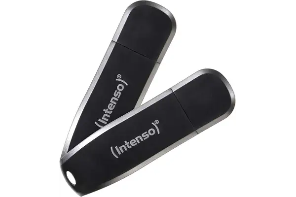 Intenso Speed Line - Memoria USB de 2X 64 GB USB 3.2 Gen 1x1, Negro