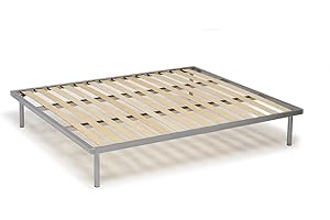 TALAMO ITALIA Talamo Rete Ortopedica 14 Doghe Made in Italy 180X200 Multistrato di Betulla-H 28 CM, 180 X 200