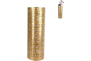 lvifloae 42x15x15cm Robuster Regenschirmstnder aus Metall,schirmstnder regensc,Freistehender Runder Schirmhalter, EingangsbereichOrganizer fr den Eingangsbereich des Hauses (L)