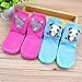 Moolecole Baby Boy Girl Toddlers Kids Children Indoor Floor Slippers Shoes Socks Stockings Cute Moccasins NON SKID Baby Shoes Winter Thick Socks Blue Panda 15cm