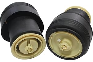 AIRSUSFAT Lot de 2 ressorts de suspension pneumatiques arrière gauche et droite pour BMW X5 E70 2007-2013 X6 E71 E72 2008-2014 37126790080 37126790078