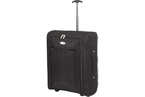 CABIN GO 5630 trolley economy - Trolley morbido 2 ruote 55x40x20 cm ultra leggero utilizzabile come bagaglio a mano dimensioni standard