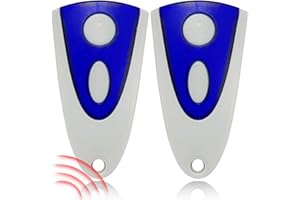 ZANPIERO Lot de 2 télécommande de Porte de Garage Compatible avec Novoferm Novotron 502 MAX43-2 Novotron 512 MIX43-2 433,92MHz