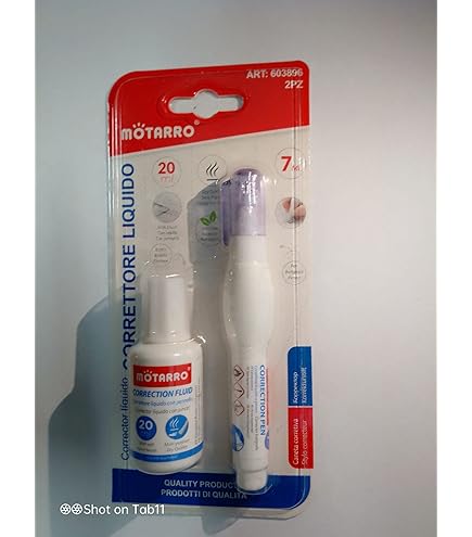 Fluido Di Correzione Della Carta Termica Con Coltello Apriscatole Per Pacchi Home Office Anti