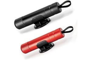 ACEBON Nuovo 2 in 1 Taglierino d’Emergenza per Cinture di Sicurezza e Martello rompivetro, utensile di Sopravvivenza di Aiuto (Nero & Rosso)