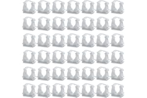 HLIWS Morsetto,42 Pezzi Diametro interno 16 mm,Fascette Stringitubo,fascetta stringitubo con Un Diametro,Fissaggio Tubi per installazioni