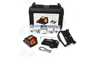 HWZ Mini Solar Power System 1x22 2 MOA Red DOT Sight Scope Reflex Sight for Hunting Rifle Scope