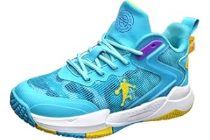 CZHIHANEG Chaussures de Basketball pour Enfants Chaussures de Basketball pour Enfants Fermer Baskets