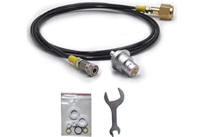 DRYHTEN Kit de manguera de dióxido de carbono externo de 1 m / 2,5 m con conector Quick Connect para Sodastream Terra, DUO, ART, Gaia (longitud del tubo 2,5 m)