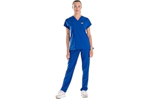 ELLYSHINE Professional Medical Uniforms & Scrubs - Soft Stretch Fabric Scrubs Uniforms Women Set - Scrub Top and Scrub Bottom