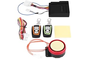 EBTOOLS para Alarma Buena para Motocicleta Sistema de Alarma para Motocicleta Sistema de Alarma de Seguridad Antirrobo para Motocicleta Control Remoto