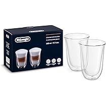 De'Longhi Kaffekanna DLSC021, Glaskanna Med Svart Klafflock Och Handtag Tillbehor For Automatiska Kaffebryggare Med Kannfunktion 750 Ml Kapacitet For Upp Till 6 Koppar Diskmaskinssaker Svart