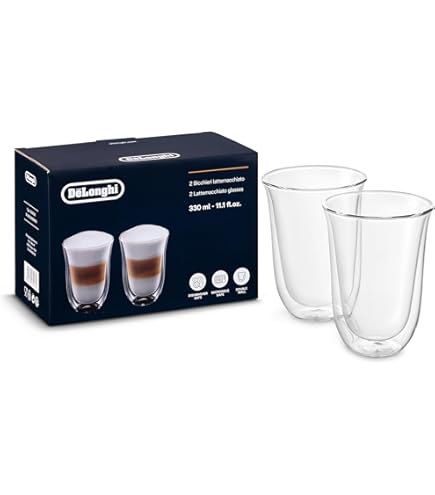 Thermische koffieglazen/theeglazen - dubbelwandig - 350 ml | Leen Bakker