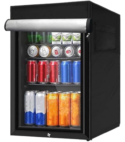 Kühlschrank-Abdeckung Wasserdicht - Oxford-Gewebe Schutz Für Outdoor-Kühlschränke