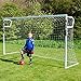 Price comparison product image Rebo eBay-Goals-12x6FT Steel Pro Football Locking System-12 x 6FT Goal, White