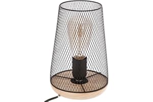 ATMOSPHERA CREATEUR D'INTERIEUR marque Atmosphera, créateur d'intérieur Lampe en métal et bois noir