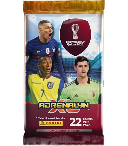 Cartes à Collectionner Panini World Cup 2026 TC Blister 7 Pochettes Et 4 Cartes En Edition Limitee