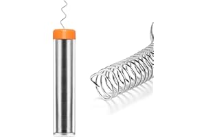 GOOSKY Solder Wire Lead Free with Rosin Core Flux 0.8mm 60/40 for Electrical Soldering Weight 12g