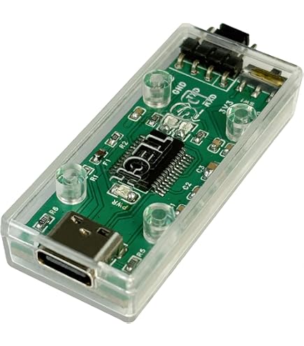SeenGreat FT232 USB Naar UART TTL Module – Type-C, Ondersteunt 3.3V En 5V, Met TXD/RXD Indicatie, Compatibel Met Windows, Linux En Mac