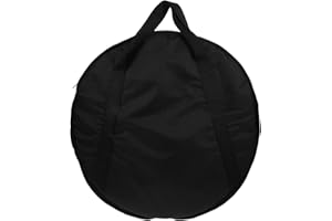 Vaguelly Wear Resistant Cymbal Storage Bag 20 Inch Durable Oxford Instrument Carrying Pouch with Handheld Tote Design for Secure Musical Instrument Protection