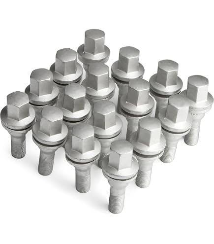 Boulon De Roue H&R Conique M14x1,50 - Longueur 40mm, Taille Clé 17mm, Argent, Qualité Auto - 2