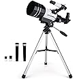 Luminex Telescope 70mm Aperture Astronomical RefractorTelescope for Beginners and Kids, Gift, Focal Length 300