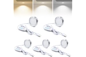 5 stycken 3D-skrivare LED-lampsats för 001 LED: 2700-6000K lampbelysningsset med trefärgsväxling, 3D-skrivare LED-lampor färg
