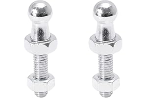 X AUTOHAUX 2 Set 10mm M6x20mm Car Gas Strut Ball Studs for Gas Struts Shocks