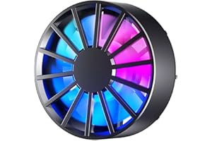 MONOJLY Phone Cooler, 5.5cm Portable Phone Radiator Cooling Fan, 5500rpm, Compatible with Smartphone & Tablet