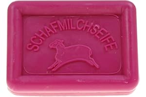 HANSEN GMBH Ovis cremige hochwertige Schafmilchseife Waldbeere fruchtig zarter Duft 100 g