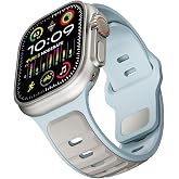PSR Aksesuar Apple Watch Ultra 49mm Uyumlu Silikon Kordon - Esnek ve Dayanıklı Akıllı Saat Kayışı | Ayarlanabilir, Konforlu v