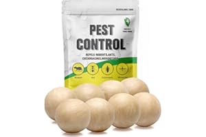 FONLIR Repellente per Topi a Ultrasuoni per Interni/Esterni - Tiene Lontani Scarafaggi/Topi/Ratti/Formiche/Ragni da Case, Soffitte, Motori, Garage e Camper - Sicuro per Bambini e Animali Domestici - 8P