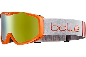 Bolle ROCKET & PLUS Masque de ski pour enfants - Protection UV - Confort et vision claire - Différentes couleurs
