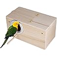 Sittich Nistkasten Aus Holz - Brutkasten Für Wellensittiche & Vögel