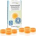 JB White 8 pcs Drying Tablets/Capsules for Hearing aids and earmolds, Orange Silica, Against Moisture, Hearing Aid Desiccant Compatible with Phonak, Cedis (8X, Color Indicator, Individually Sealed)