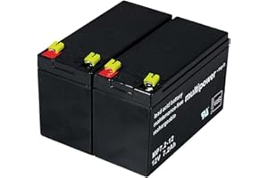 akku-net Batería de repuesto para SAI APC Back-UPS RS 1500 (12 V, Lead-Acid