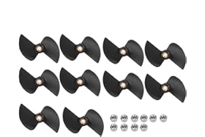 DAUERHAFT 10 pièces sans balais télécommande télécommande hélice de Bateau de Vitesse pour Kits de modèle RC helice Bateau rc rc Pair Boat Propeller Hélicoptères