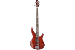 YAMAHA TRBX174EW Guitarra eléctrica, 4 Strings, 1.6 cm, medium, 2.1 cm, 2.44 cm, 4 cm, Marrón (Root Beer)