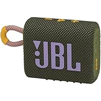 JBL GO 3 Speaker Bluetooth Portatile, Cassa Altoparlante Wireless con Design Compatto, Resistente ad Acqua e Polvere IPX67, f