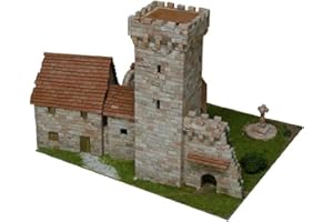 Aedes Ars 1256 Torre Medievale Modello Kit 31x26x5 cm Multicolore