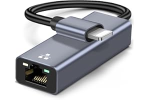 NCGGY Lighting to Ethernet Adapter,RJ45 Ethernet LAN Network Adapter Cable with 8 Pin Connector Compatible with i-Phone 13/12/11/XS/XR/X/8/7/i-Pad/i-Pod, Plug and Play, Supports 100Mbps