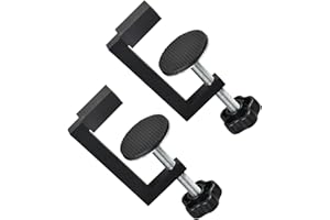 KXRTPX 2 Pcs G Clamps for Woodworking, Adjustable Screw Small Clamps,Universal Table Clamps for Woodworking for Carpentry DIY Projects