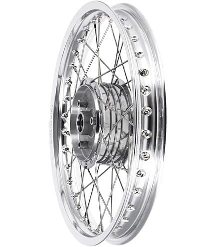 Complete Wheel - Rear - 1.5x16 Inch - Alloy Rim Blue Anodized And - View #9