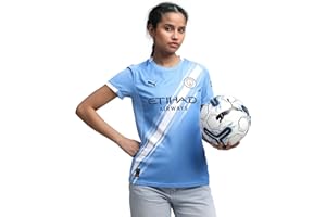PUMA Manchester City Home Shirt 2025/26 Season - Womens - Team Light Blue
