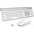 J JOYACCESS Wireless Keyboard and Mouse Combo Rechargeable J JOYACCESS Keyboard and Mouse 2.4G Portable Ergonomic for Windows, PC, Laptop,Tablet