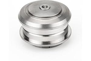 TiTo Titanium Bike Headsets 34mm/44mm/41.8-52mm Titanium Bicycle Parts Cycling Threadless Double Bearing Headsets Suitable for MTB Road Bike Forks