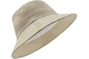 Zylioo Bob Grande Taille L/XL/XXL – Séchage Rapide – UPF 50+ Anti-UV – Chapeau de Pêche Oversize Léger pour Été et Randonnée