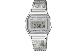 Casio Klocka A158WEM-7EF Vintage Iconic Digital Silver